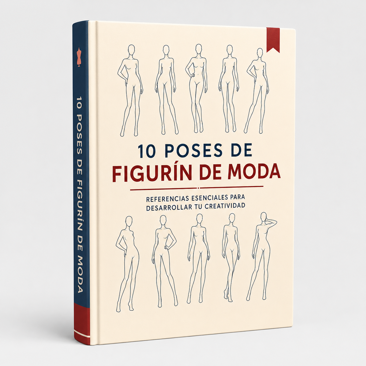 10 poses de figurín de moda