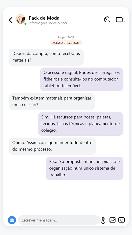 Conversa de cliente 5